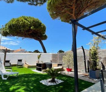 Le Bois-Plage-en-Re Casa | Maison avec spa idéalement placée au bois plage