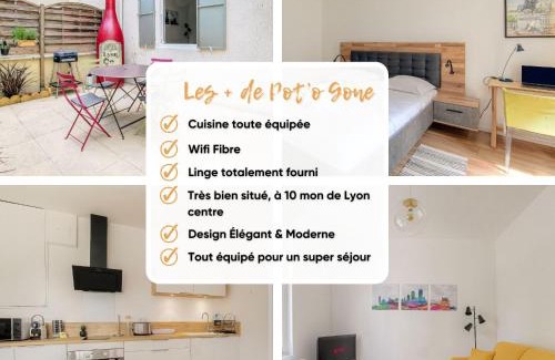 Vancia - Crepieux Apartamento | Maison avec terrasse près de Lyon idéale couples, familles & pros