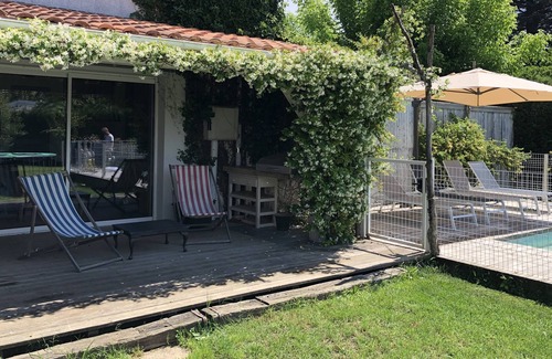 Saint-Jean-de-Marsacq Casa | Hermosa casa renovada con piscina climatizada 15k a las playas de Hossegor y Seignosse