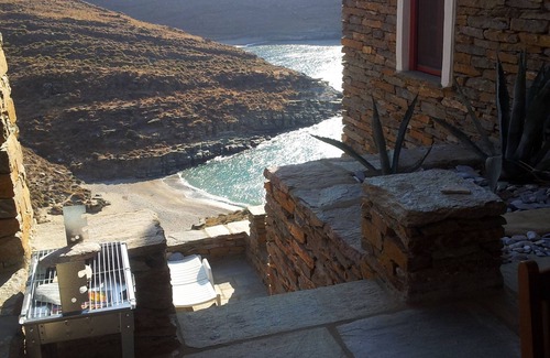 Kea Casa | Maison Bord de mer .accès Direct sur une Plage de Sable Très Calme par Escalier