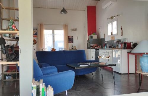 Lamothe-Montravel Casa | Maison bord rivière avec vue