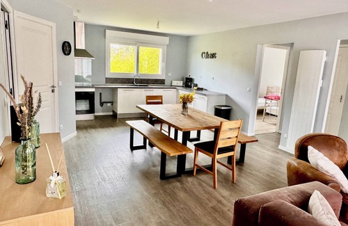 Saint-Fromond Casa | Maison Calme de 3 Chambres. Idéal Pour Pour les Familles