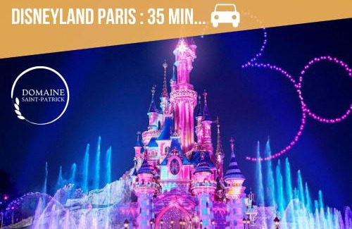 Boitron Casa | Maison charmante climatisée avec aire de jeu à 35 minutes de Disneyland Paris