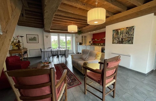 Monetay-sur-Loire Cabaña | Casa rural en plena naturaleza con terrazas, jardín y todas comodidades