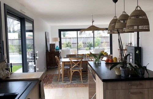 Le Hezo Casa | Maison Contemporaine Avec Piscine, Terrasse, Confort, Calme, Jardin. Golfe Océan