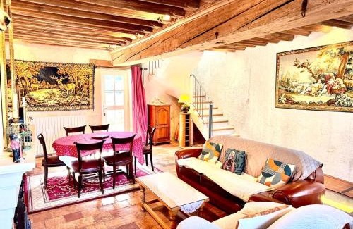 Nouan-sur-Loire Casa | Maison d'Antan, Ambiance chevaleresque Cave voutée