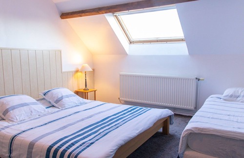 Caffiers Cama Y Desayuno | Maison D'hôte La Ferme Du Grand Air - Standard Twin Room with Shared Bathroom 2