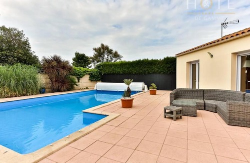 Jard-sur-Mer Casa | Maison de famille avec piscine