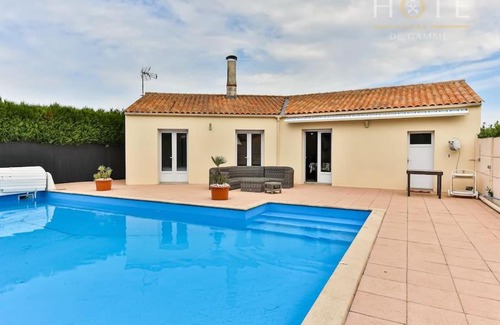 Jard-sur-Mer Casa | Maison de famille avec piscine