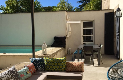 Aigues-Vives Casa | Maison de Famille de 1800 au Centre d 'un Village