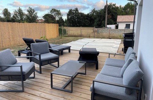 Saint-Paul-en-Born Casa | Maison de Standing Avec Piscine à 15 Minutes de l Océan