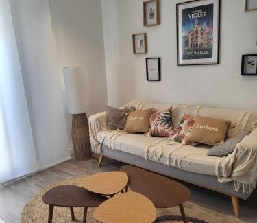 Thuir Casa | Maison de Vacances 2 Chambres avec rooftop