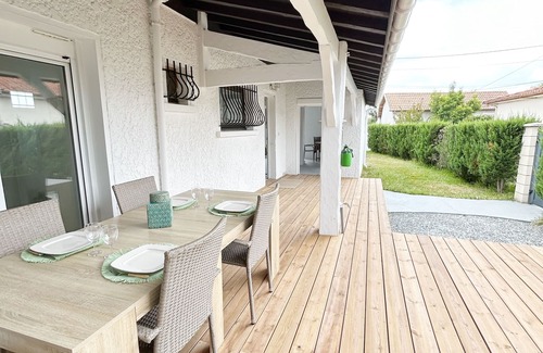 La Teste-de-Buch Casa | Maison de Ville Rénovée Avec Terrasse et Jardin