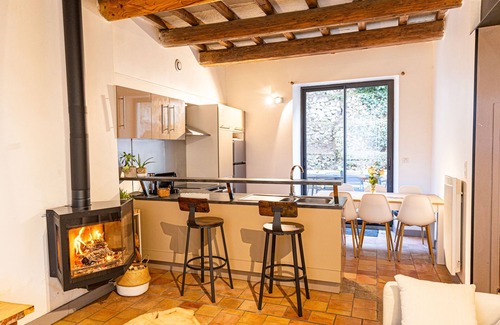 Barbentane Casa | Maison de Village Barbentane Avec spa