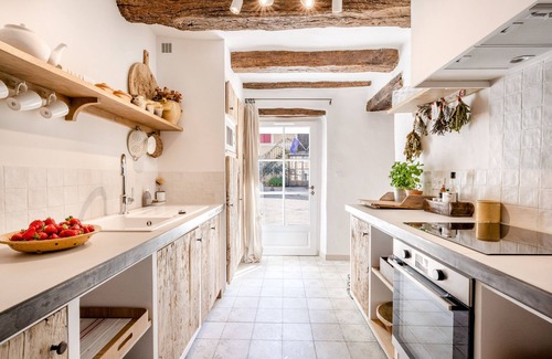 Flassan Casa | Chez Prunelle-Casa-Baño en la habitacion