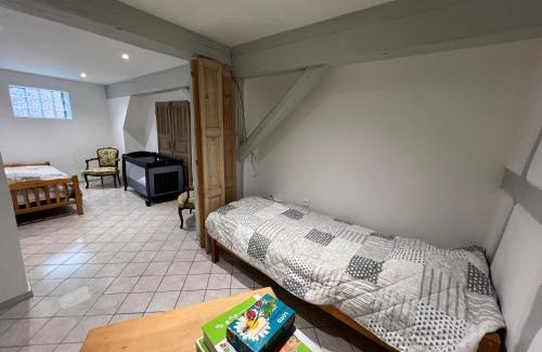 Ebersheim Apartamento | Maison de ville chez Léa - gîte familial parking terrasse