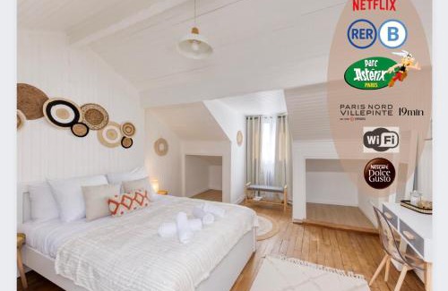 Sevran Apartamento | Maison de ville triplex proche CDG