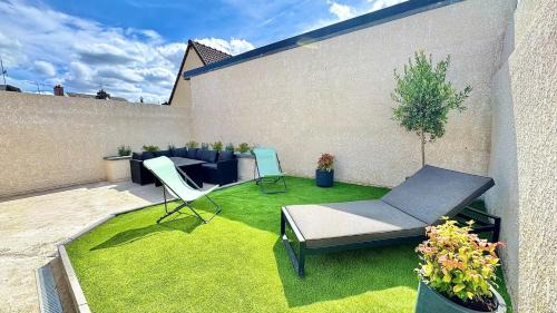 Saint-Honore - Jeanne d'Arc Casa | Maison design 11 pers -Terrasse -Netflix -Confort
