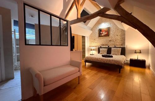 Moret-Loing-et-Orvanne Casa | Maison familiale climatisée, jardin cinema et jeux