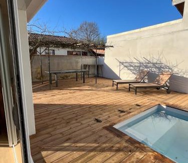 Gujan-Mestras Casa | Maison familiale piscine 3 chambres Gujan-Mestras !