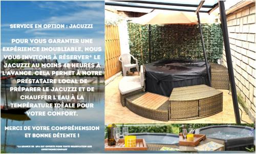 Equemauville Casa | Maison familiale Terrasse Jacuzzi Parking sur place près d'Honfleur