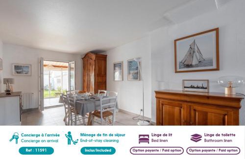Saint-Clement-des-Baleines Casa | Maison familiale pour 6, St Clément des Baleines