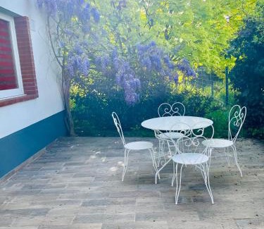 Sainte-Croix-en-Plaine Casa | Maison « jardin la cigogne »