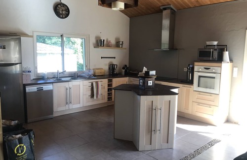 Sainte-Eulalie-en-Born Casa | Maison Landaise 12 Personnes Proche Lacs ET Forêts