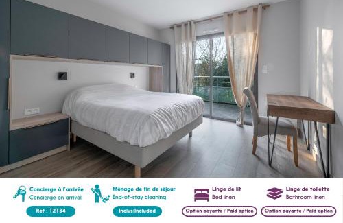 La Baule-Escoublac Casa | Maison moderne avec jardin pour 8 - La Baule