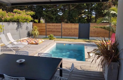 Guerande Casa | Maison Moderne Avec Piscine Chauffée, à 1km de L'avenue de Gaulle à La Baule