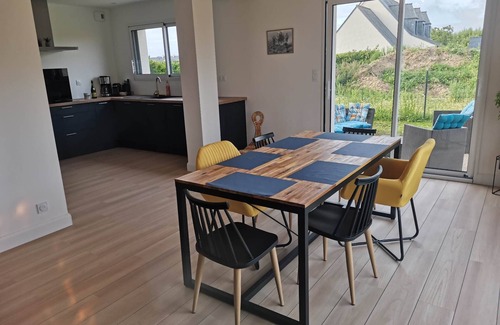 Cleder Casa | Maison Neuve 4 Chambres en Bord de Mer! Animaux Acceptés