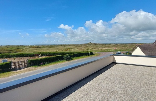 Portbail Casa | Maison Neuve au Cœur des Dunes de Lindbergh et à 700 m de la Plage !