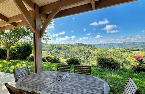 La Fagette Casa | Maison Oléa - Gîte "moréna" Avec vue sur la Vallée de la Vézère