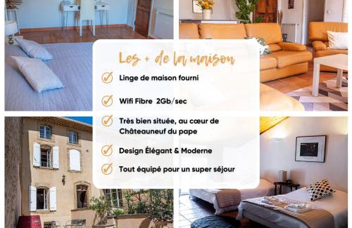Chateauneuf-du-Pape Cama Y Desayuno | Maison Pegau, 2 chambres au centre de Châteauneuf-du-Pape PEGAU B&B