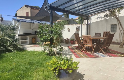 La Peyrade Casa | Maison, Piscine, Plage 5km