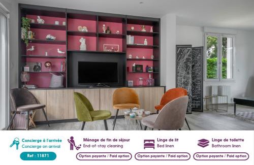La Baule-Escoublac Casa | Maison pour 4 avec jardin à 1km de la plage