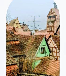 Riquewihr Apartamento | Maison Rebleuthof Sauna & Fitness