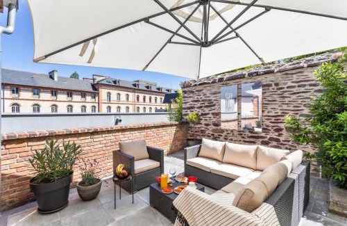 Fougeres - Sevigne Casa | Maison Sévigné - Le calme du Thabor et la proximité du centre ville