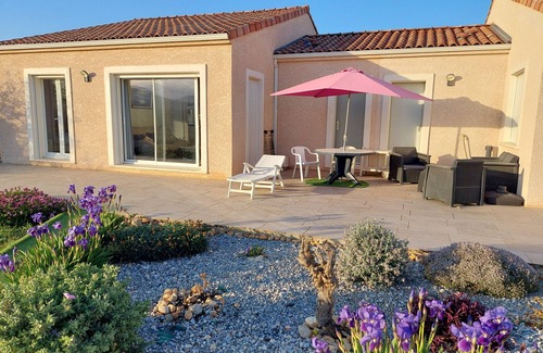 La Palme Casa | Maison Sans vie a vie vue sur les Corbières 5 km de la mer 75 de L'espagne