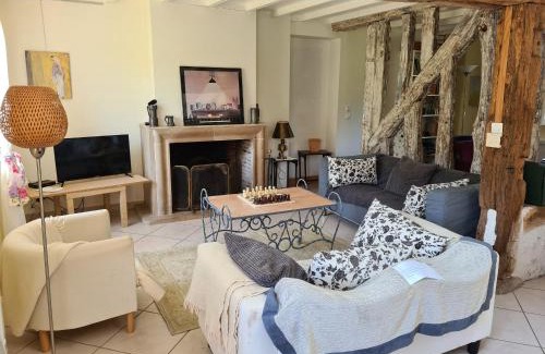 Jouy-le-Potier Casa | Maison solognote calme et boisée, proche châteaux Loire, golf, vélos, ping-pong - FR-1-590-34