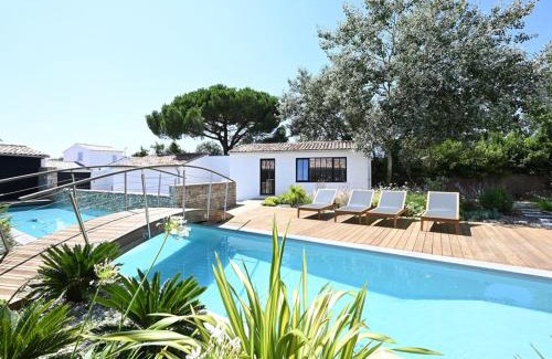 Les Portes-en-Re Casa | Maison spacieuse avec piscine et accès plage - FR-1-434-69