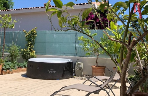 Saint-Martin Cabina | Maison T4 Clim Jardin et Jacuzzi à Montpellier sud