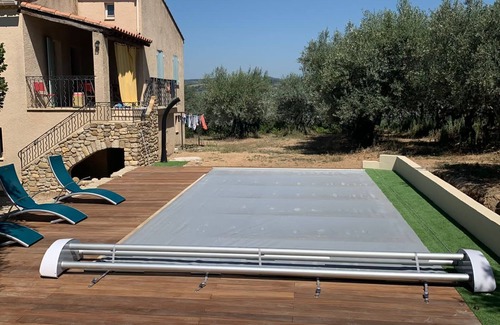 Mirabel-aux-Baronnies Casa | Maison Tout Confort, 6 Pers, Piscine Sécurisée, Pleine Nature, Milieu Oliviers