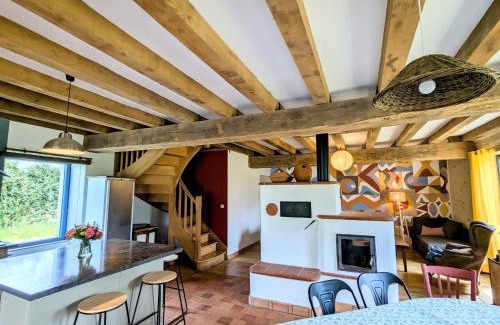 Lussac-Les-Eglises Casa | Maison typique en Berry avec jardin privatif, BBQ et parking - FR-1-591-598