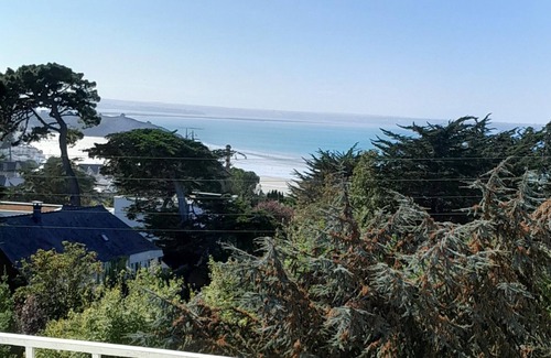 Pleherel-Plage-Vieux-Bourg Casa | Maison vue mer 4 Chambres 8 Personnes, 600m de la Plage, 100m du Gr34