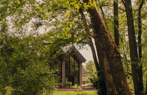 Oberhavel Chalet De Esquí | Chalet-Baño privado-Vista al campo