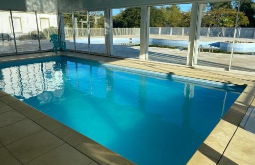 Cassen Complejo | Maisonnette avec terrasse village vacances, Draps en option