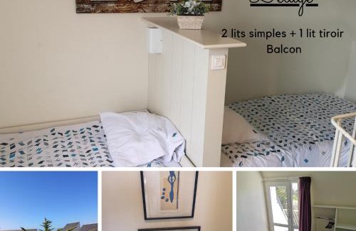 Guidel-Plages Apartamento | Maisonnette T2 Bord de mer Guidel Plage