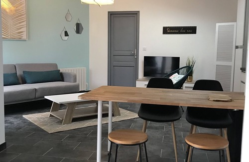Angoulins Casa | Maisont3 Duplex Avec Cour Privée à 400 Plage