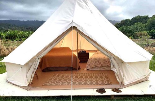 Laie Otro | Maleka Farm: Tent Glamping North Shore Oahu